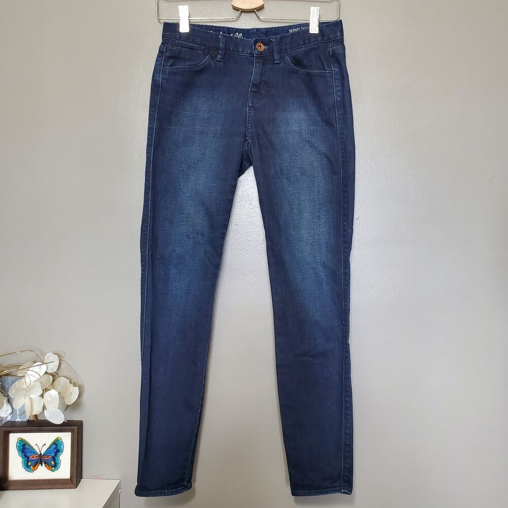 Madewell Skinny Skinny Ankle Jeans Womens Size 24 Dark Blue Denim Stretch